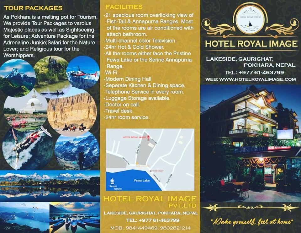 Hotel Royal Image Pokhara Exterior foto